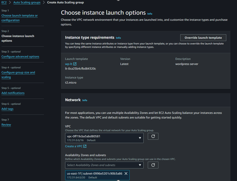 configuring network settings
