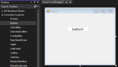 Drag and drop button