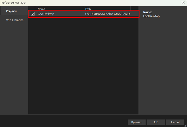 Selecting References
