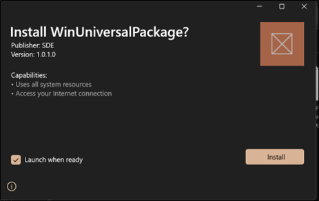 Completed the Wizard