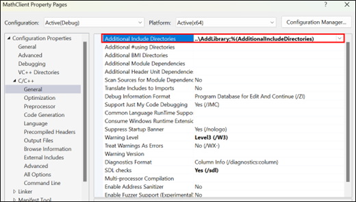 Adding Additional Directories