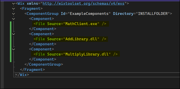 Adding App and DLL Names