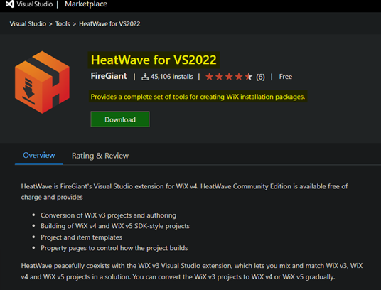 Installing HeatWave Extension