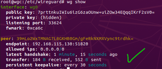 VPN Client Successful