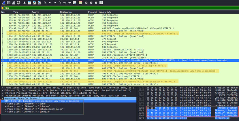 Filtering HTTP Traffic