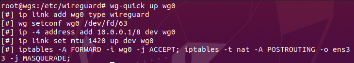 Server Interface Started